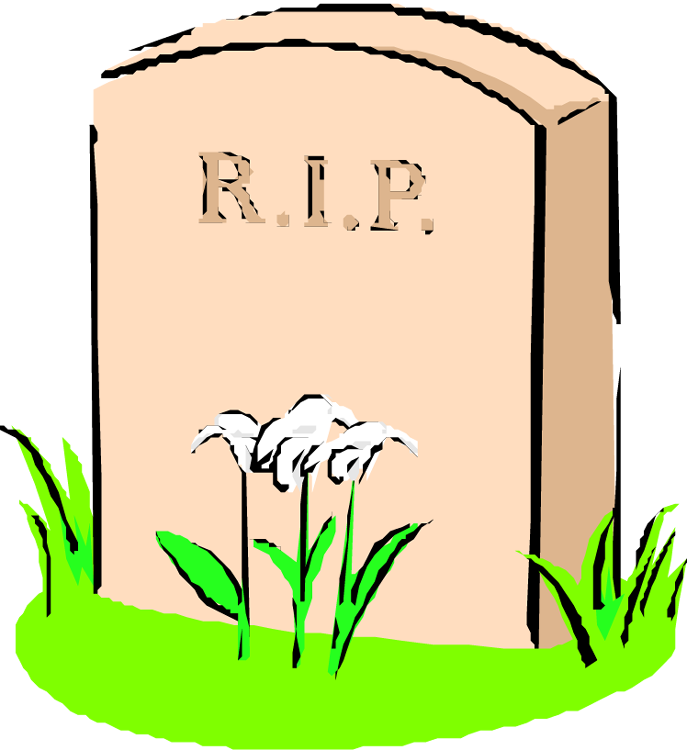 Rip Clipart - Grave Clip Art (688x750), Png Download
