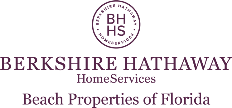 Berkshire Hathaway Homeservices Beach Properties Of - Lavender (1200x400), Png Download
