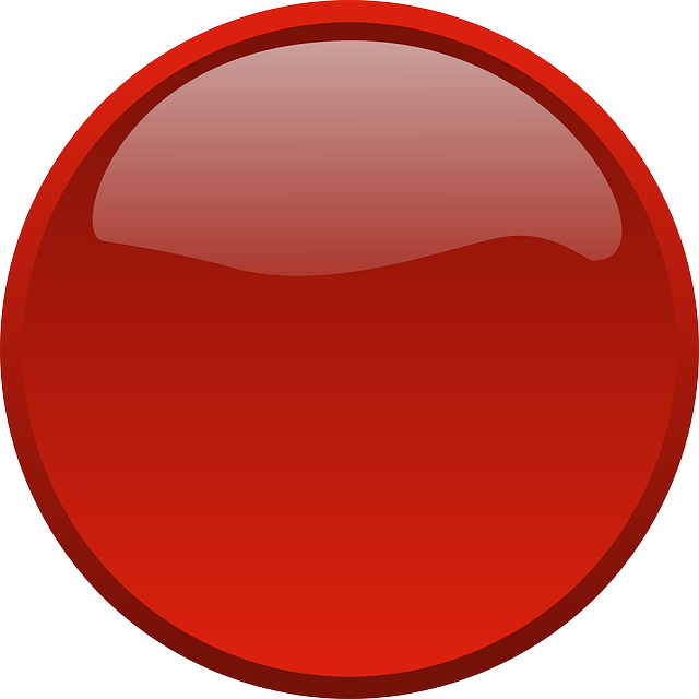 Red, Computer, Green, Glass, Arrow, Circle - Red Traffic Light Clip Art (640x640), Png Download