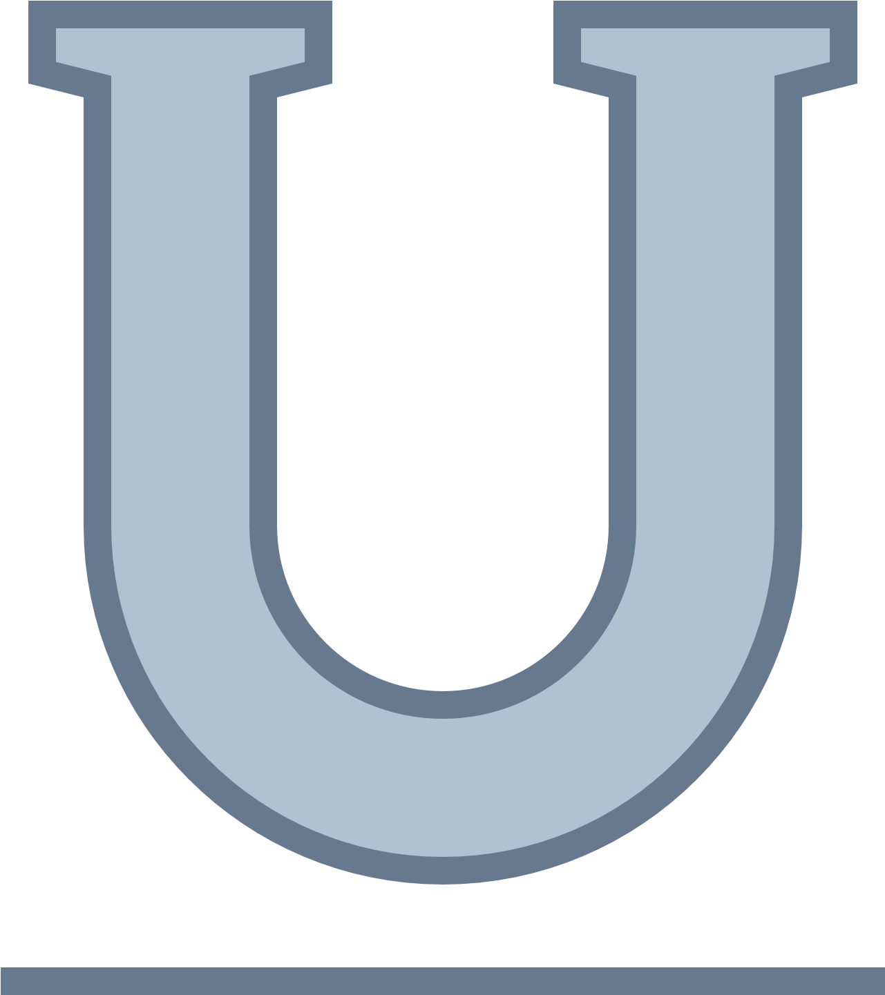 The Icon "underline" Consists Of The Outline Of A Capitalized - Angry Face (1600x1600), Png Download
