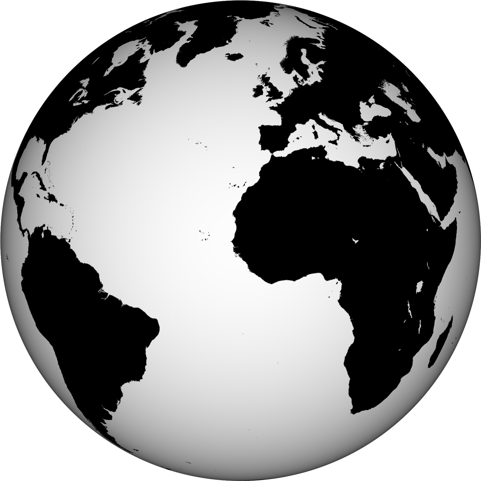 Browse And Download Earth Png Pictures - Map (2048x2048), Png Download