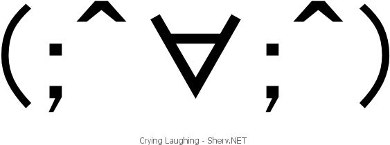 Crying Laughing Inverted - Star Of David (679x217), Png Download