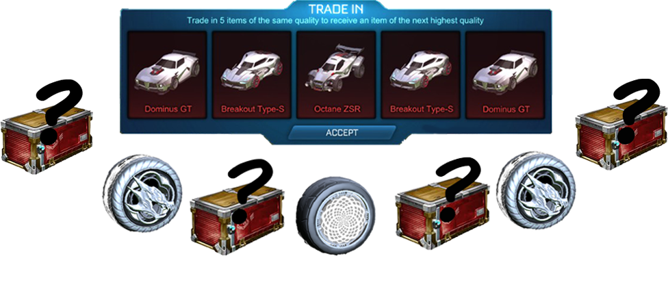 Pcc Trade Ups Available For Rocket League, Ps4 - Nissan (976x422), Png Download