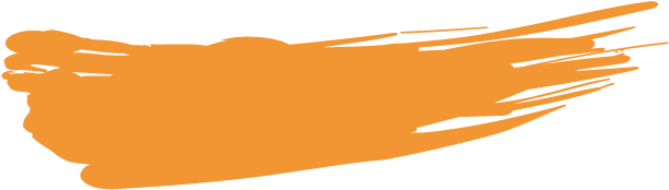 Brush Strokes With Brush Png (627x205), Png Download