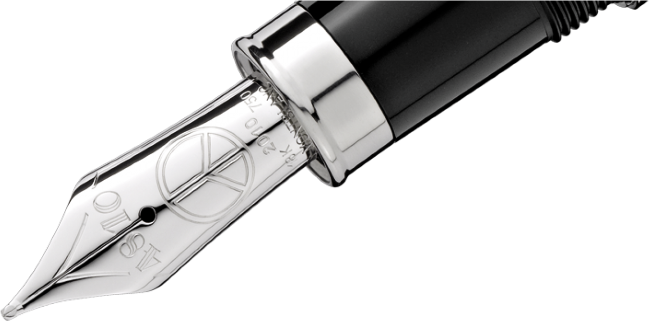 Pen Png Image - Mont Blanc John Lennon Fountain Pen (1600x1600), Png Download