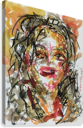 Gavriela 32x41cm - Self-portrait (332x511), Png Download