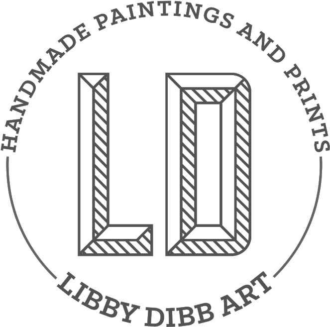 Original Watercolors And Acrylic Paintings By Libby - Art Print: S, 36x28cm. (760x760), Png Download