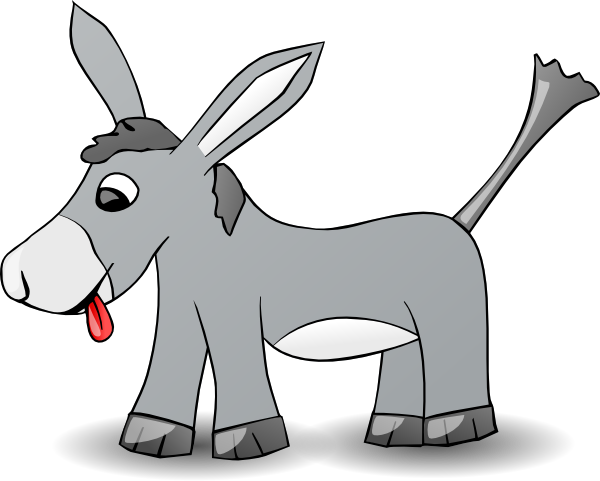 How To Set Use Donkey Clipart (600x481), Png Download