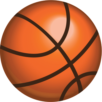 Image For Basketball - Basketball Emoji Png (352x352), Png Download