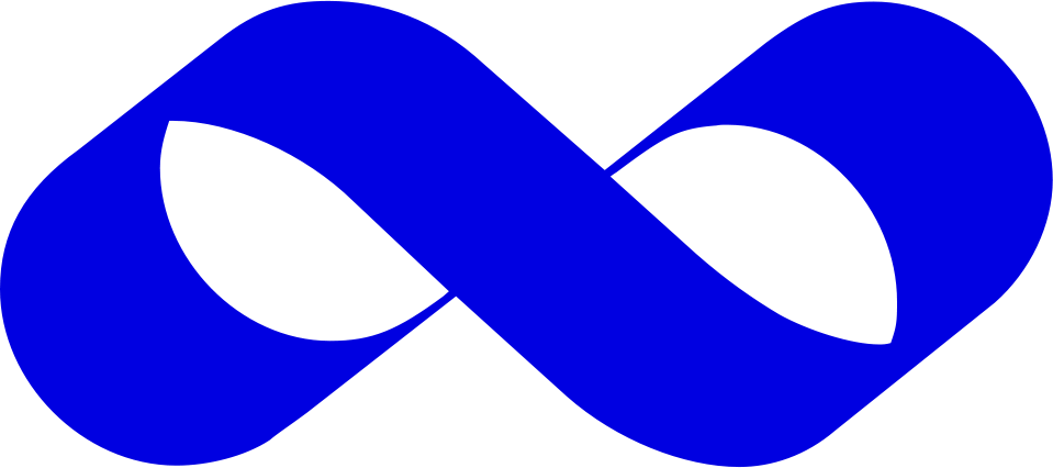 Kf Logo 1967 - Blue Infinity Logo Png (959x426), Png Download