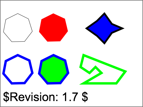 Raster Image Of Shapes Polygon 01 T - Shape Is A Polygon (480x360), Png Download