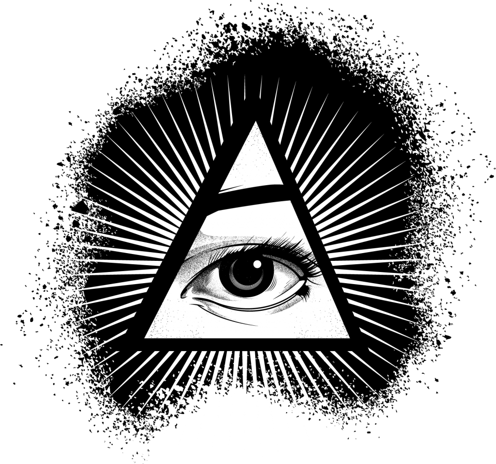 Triangle Illuminati Png - Illuminati Png (1024x957), Png Download