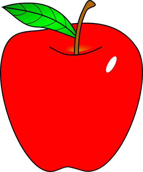 Apple Png - Apple Clipart (498x599), Png Download