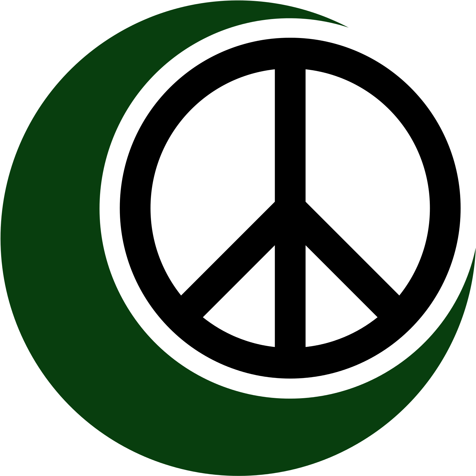File - Islam Peace - Svg - Muslim Sign For Peace (768x768), Png Download