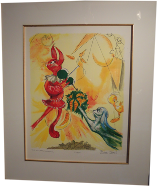 Artist Chuck Jones Limited Edition Serigraph - Artist (346x461), Png Download