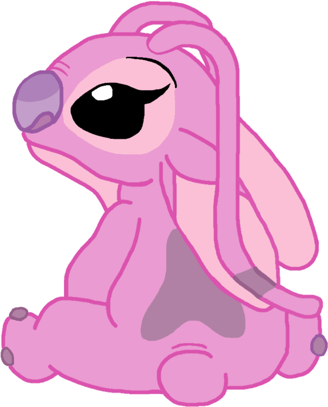 Angel By Flickering - Angel Lilo Y Stitch Png (855x934), Png Download