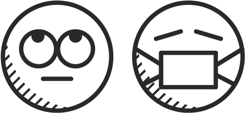 Black And White Eye Emoji The Emoji Png - Green House (electronics Company) (633x374), Png Download