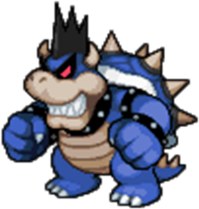 Dark Bowser - Mario And Luigi Bowsers Inside Story Beta (420x420), Png Download