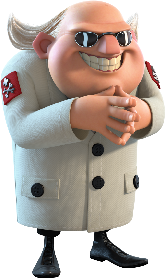 Drterror Shading 002 - Personajes De Boom Beach (1000x1333), Png Download