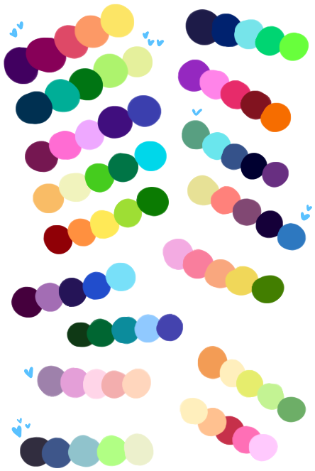 N I Think Its A Fun And Good Art Exercise For Colour - Circle (473x694), Png Download
