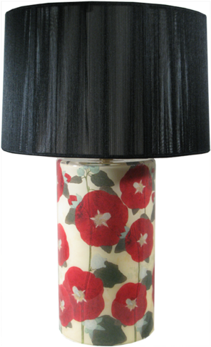 Hollyhock Lamp - Lampshade (500x500), Png Download