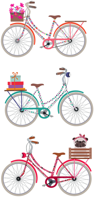 Image Transparent Stock Lubi Papelcraft This N Stock Laminas Acuarela Bike Love Vintage Dibujo De Full Size Png Download Seekpng