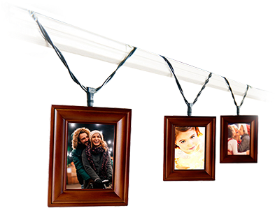 Deck The Halls - Picture Frame (400x320), Png Download