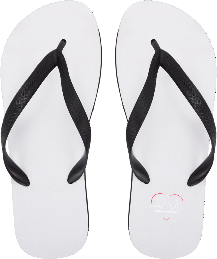 Funny German Shepherd T Shirt - Hustle Until - Flip Flops - Large (1155x1155), Png Download