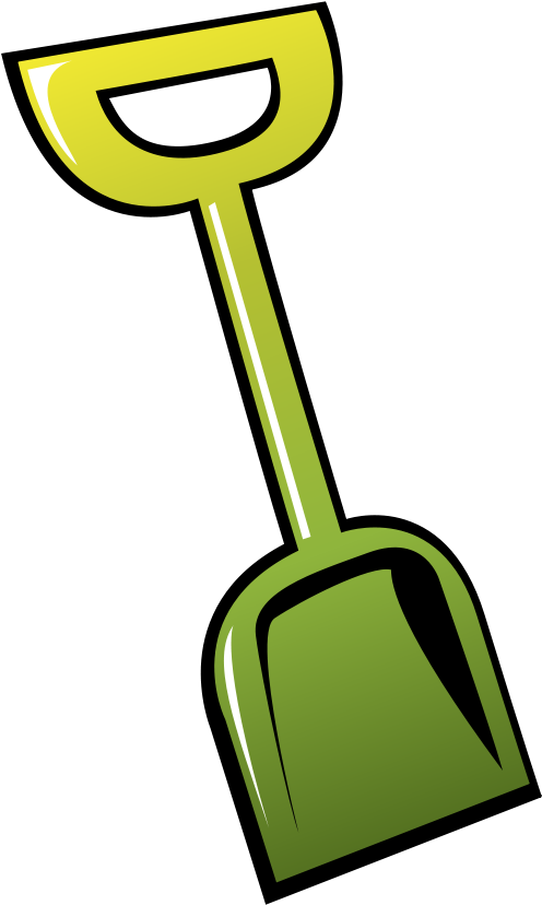 How To Set Use Summer Shovel Clipart - Spade Clipart (900x900), Png Download