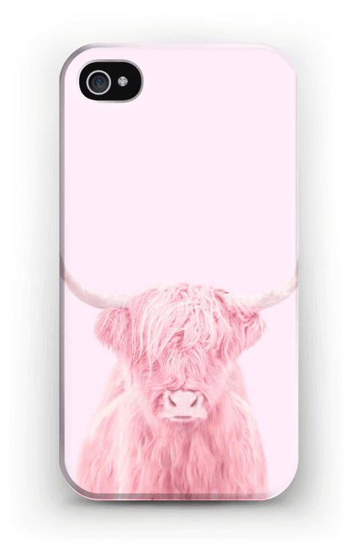Pink Bull Case Iphone 4/4s - Mobile Phone Case (535x800), Png Download