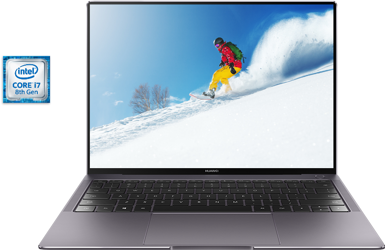 Huawei Matebook X Pro With Intel Core Processor Intel - Huawei Matebook X Pro (906x763), Png Download