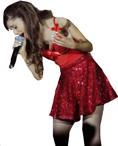 Ariana Grande Pack Png - Girl (397x496), Png Download