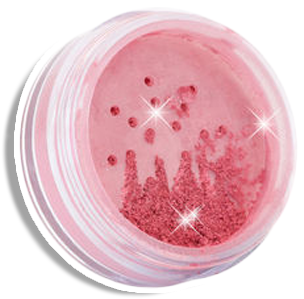The Best Shimmer Blushes In The Business Right Now - Zuii Organic Blush Diamond Sparkle Raspberry 27 Gr (490x350), Png Download