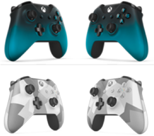 1 Xbox One Controllers - Xbox Wireless Controller - Winter Forces Special Edition (1200x675), Png Download