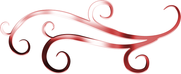 Chrome Swirl Red Photo By Lommy4 - Love (600x247), Png Download
