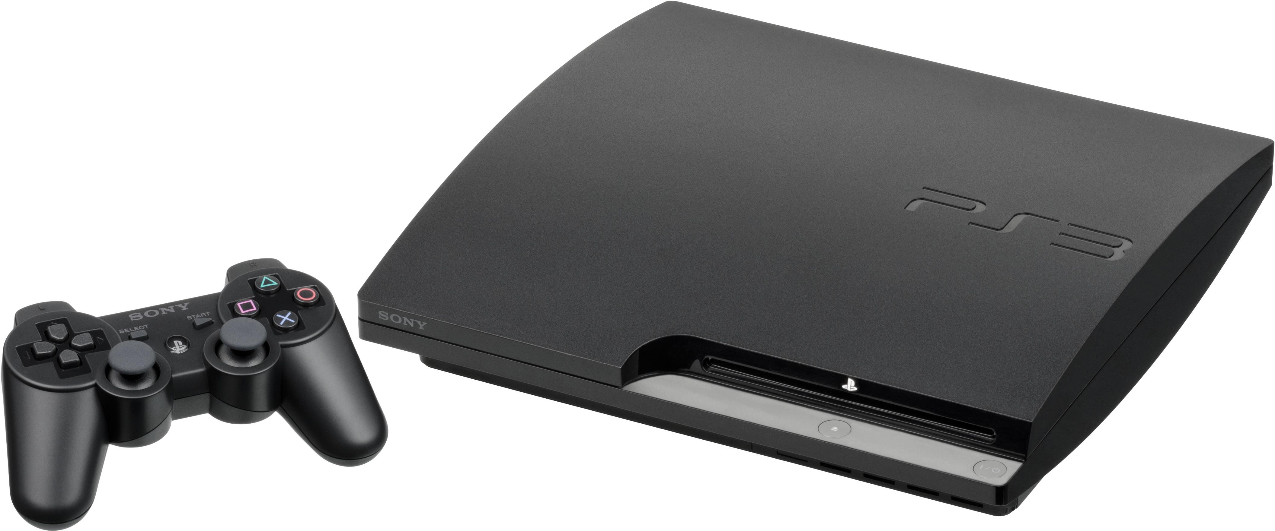 Ps3 Slim Console - بلاي ستيشن سوني 3 (4710x2280), Png Download