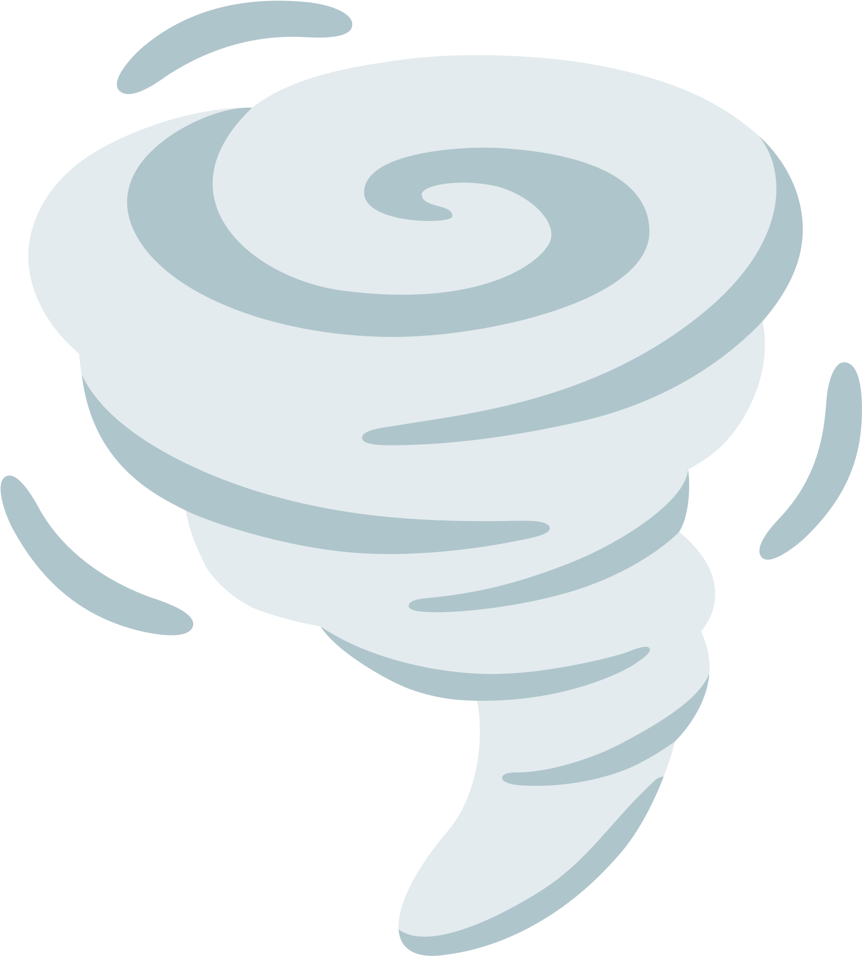 Tornado Vector Svg - Emojis Png Whatsapp Tornado (2000x2000), Png Download