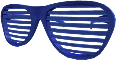 Oversized Shutter Shades - Shutter Shades Roblox (420x420), Png Download