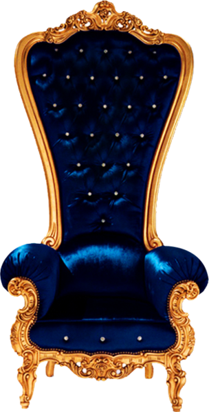 Share This Image - Royal Chair Png (304x600), Png Download