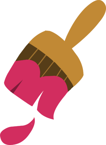 File - Paintbrush - Paintbrush (351x479), Png Download