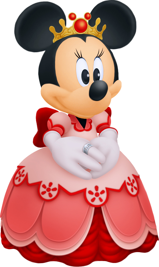 Minnie Mouse - Kingdom Hearts Minnie (535x899), Png Download