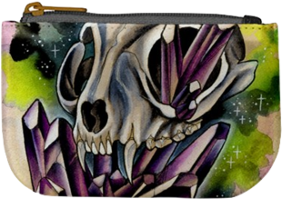 Amethyst Cat Coin Purse - Coin Purse (400x400), Png Download