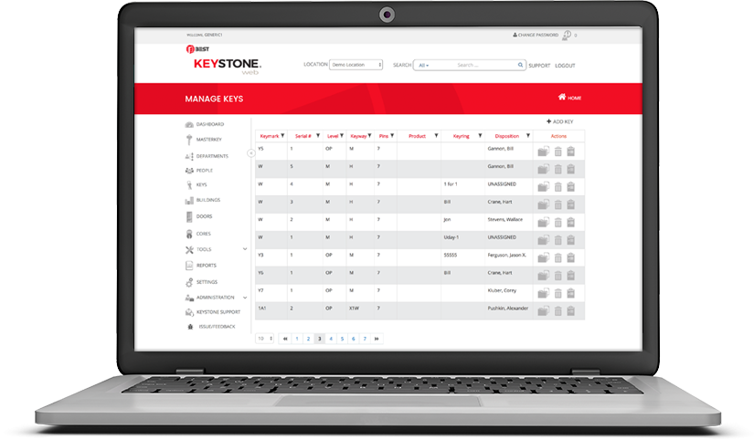 Keystone Web Demo Keys - Wiring Diagram (825x482), Png Download
