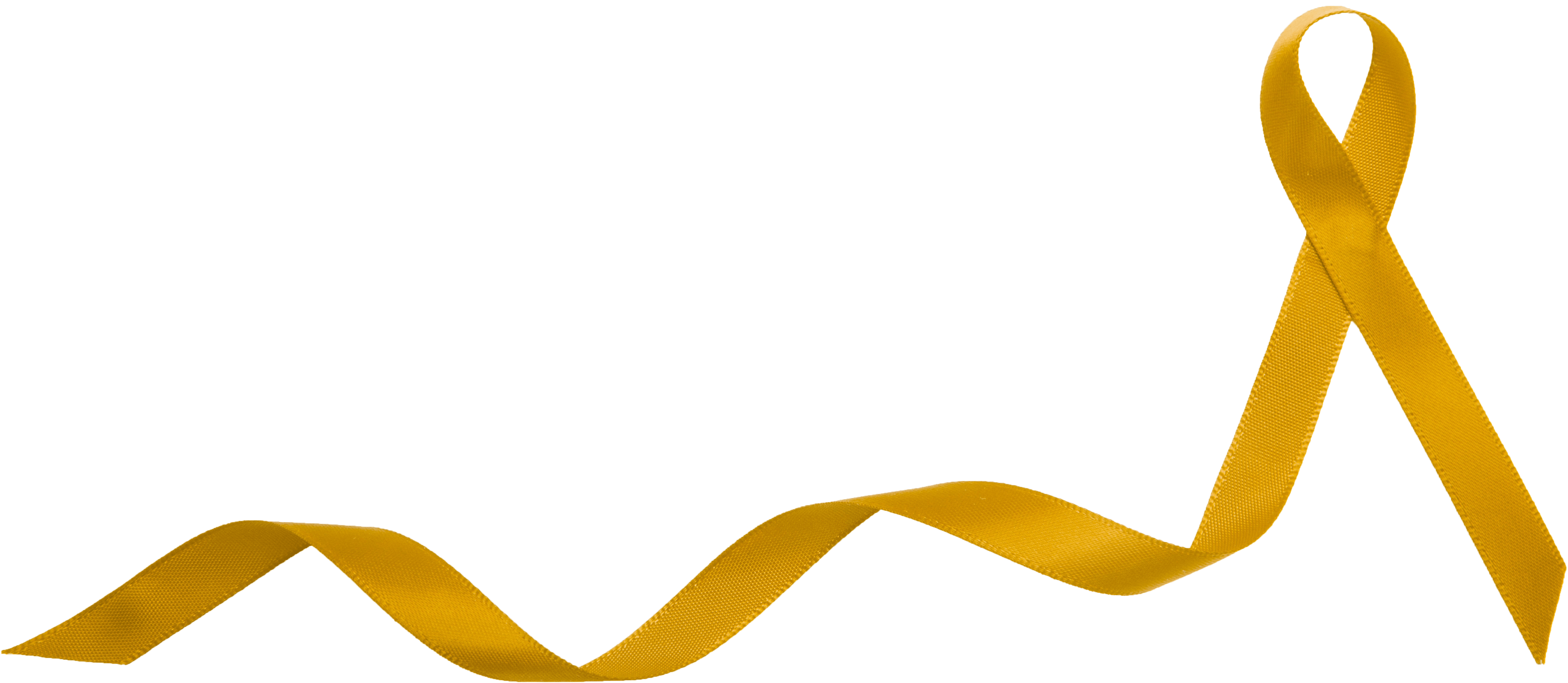 Gold Ribbon - Glaucoma Awareness Month (5760x3840), Png Download