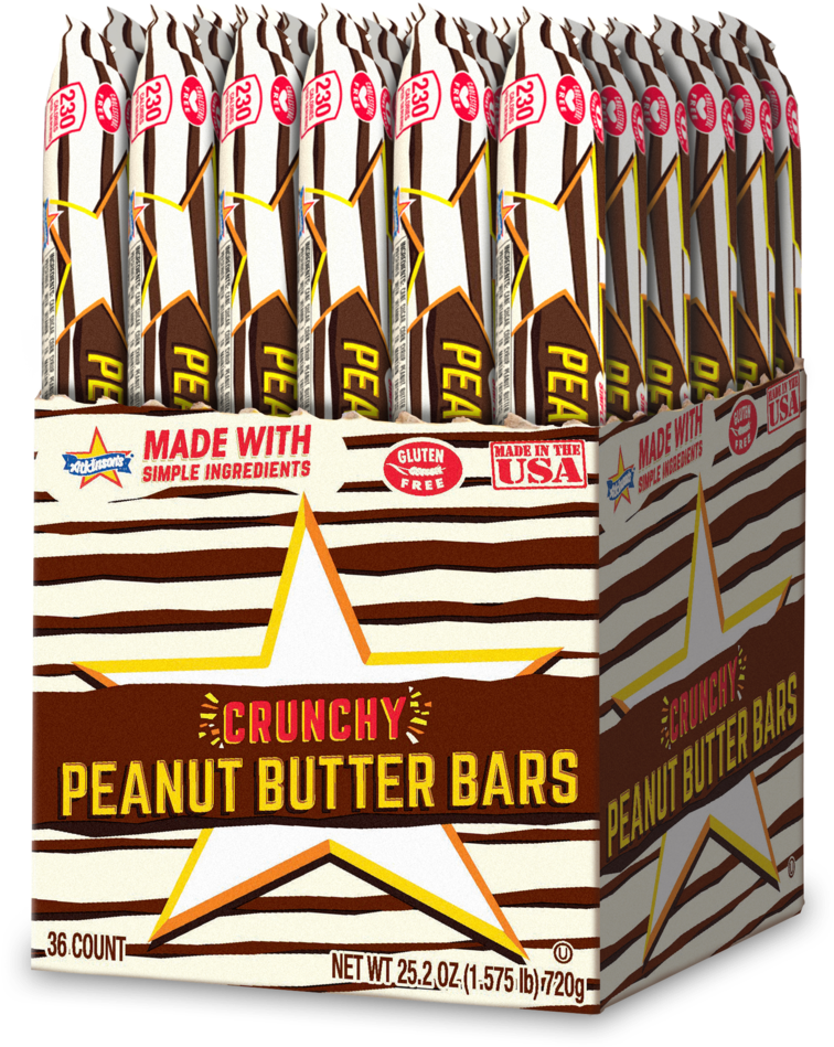 Peanut Butter Bar Stand Up Box - Peanut Butter Bars (898x1024), Png Download