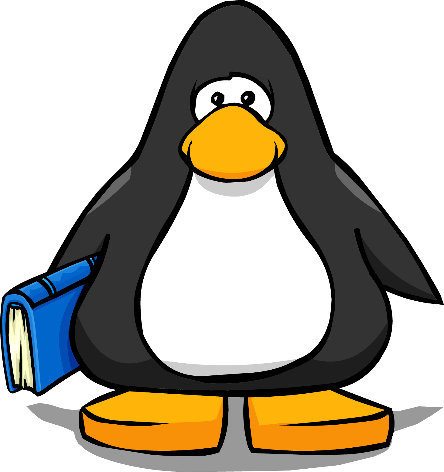 Blue Book Pc - Club Penguin Horn (1462x1554), Png Download
