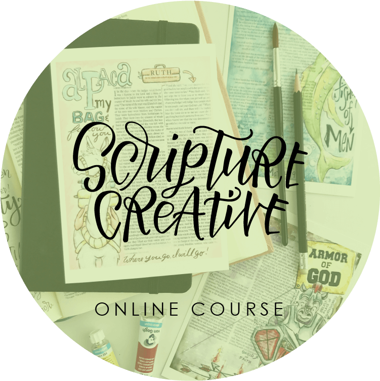 Scripture Creative Online Course - Label (759x759), Png Download
