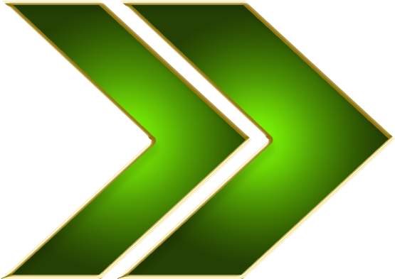 Double Arrow Green Right - Green Arrow Right Png (591x591), Png Download