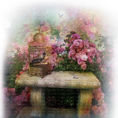 Added The 15 August - Птица В Клетке Картина (400x400), Png Download