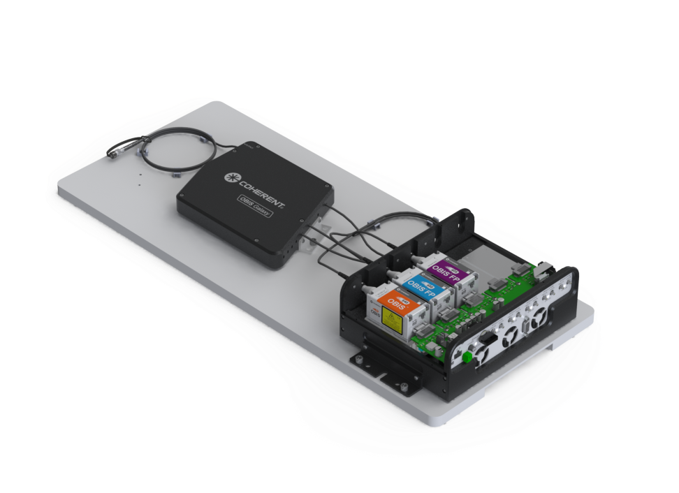 Coherent Obis Galaxy Laser Beam Combiner - Electronic Component (1024x768), Png Download